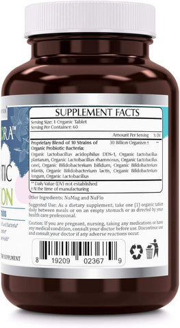 Image of Amazing Flora Probiotic 30 Billion | 10 Strains | 60 Tablets