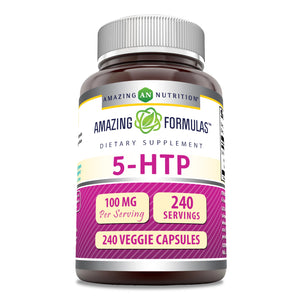 Amazing Formulas 5-HTP | 100 Mg | 240 Veggie Capsules