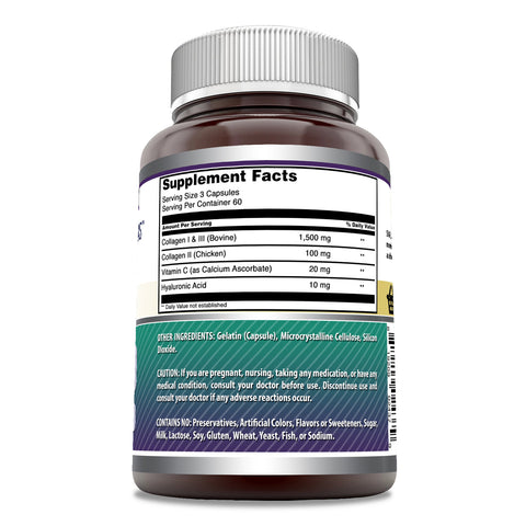 Image of Amazing Formulas Advanced Collagen | 1600 Mg Per Serving | 180 Capsules