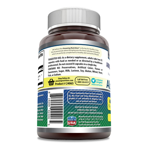 Image of Amazing Formulas Alpha-GPC | 600 Mg Per Serving | 60 Capsules