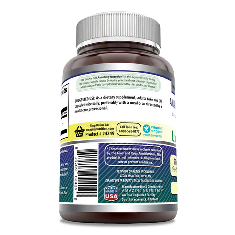 Image of Amazing Formulas Alpha Lipoic Acid | 200 Mg | 60 Capsules