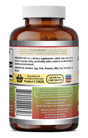 Image of Amazing Formulas Apple Cider Vinegar 1500 Mg per Serving | 360 Capsules