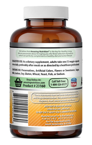 Image of Amazing Formulas Ashwagandha Extract 500 Mg | 120 Veggie Capsules