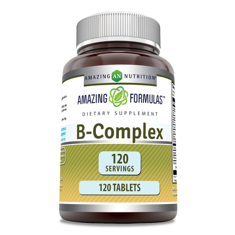 Image of Amazing Formulas Vitamin B-Complex | 120 Tablets