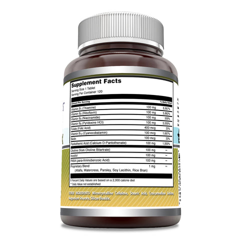 Image of Amazing Formulas Vitamin B-Complex | 120 Tablets