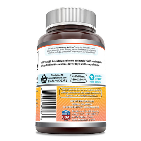 Image of Amazing Formulas Berberine | 1200 Mg Per Serving | 120 Veggie Capsules