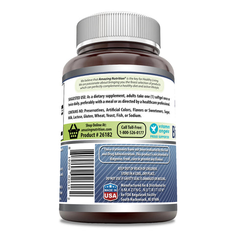 Image of Amazing Formula Bilberry Extract | 1000 Mg |120 Softgels