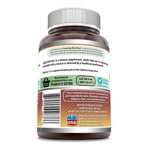 Image of Amazing Formulas Boswellia Extract with BioPerine | 600 Mg | 240 Capsules
