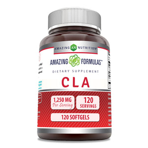 Amazing Formulas CLA | 1250 Mg | 120 Softgels
