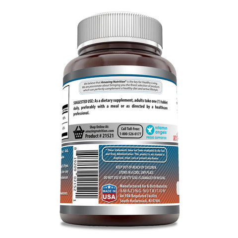 Image of Amazing Formulas Calcium with Vitamins D3 | 500 Tablets