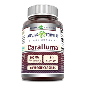 Amazing Formulas Caralluma Fimbriata | 800 Mg Per Serving | 60 Veggie Capsules