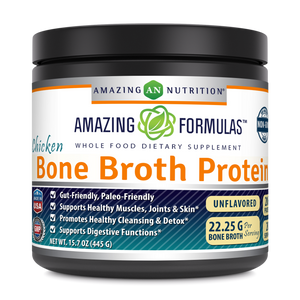 Amazing Formulas Chicken Bone Broth Protein | 20 Servings