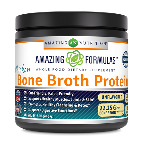 Image of Amazing Formulas Chicken Bone Broth Protein | 20 Servings