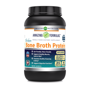 Amazing Formulas Chicken Bone Broth Protein | 40 Servings