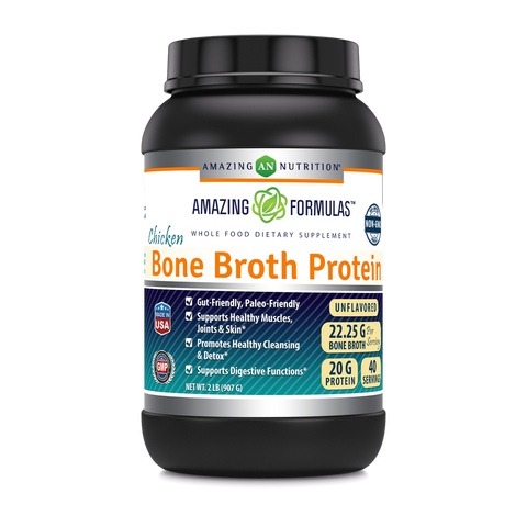 Image of Amazing Formulas Chicken Bone Broth Protein | 40 Servings