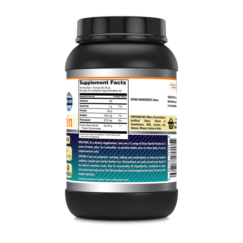 Image of Amazing Formulas Chicken Bone Broth Protein | 40 Servings