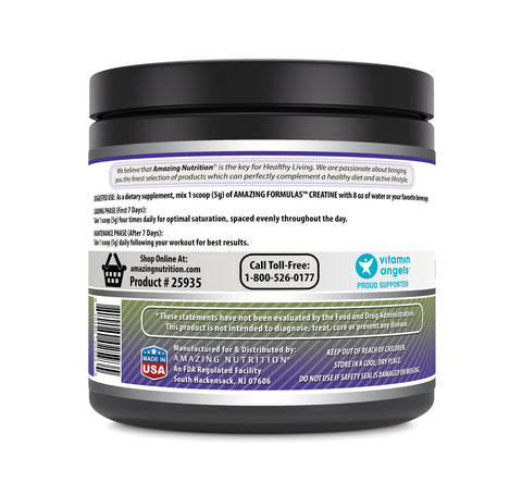 Image of Amazing Formulas Micronized Creatine Powder | 1 KG (2.2 Lb) | 200 Servings | 5 Grams Per Serving