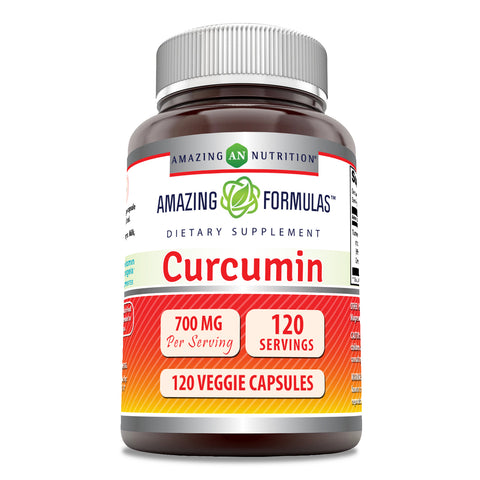 Image of Amazing Formulas Curcumin | 700 Mg | 120 Veggie Capsules