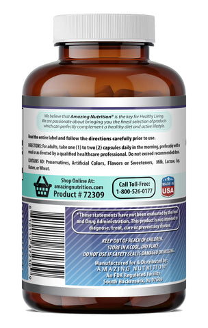 Image of Amazing Formulas DHEA (Dehydroepiandrosterone) 50 Mg | 240 Capsules