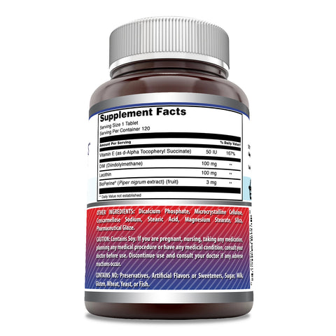 Image of Amazing Formulas DIM | 100 Mg | 120 Tablets