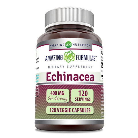 Image of Amazing Formulas Echinacea | 400 Mg | 120 Veggie Capsules