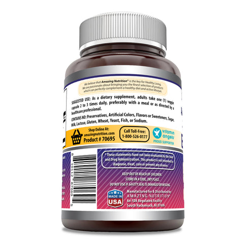 Image of Amazing Formulas Elderberry | 500 Mg | 240 Veggie Capsules