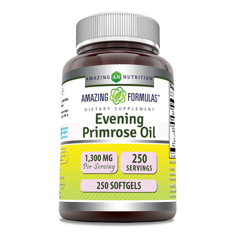 Image of Amazing Formulas Evening Primrose Oil | 1300 Mg | 250 Softgels