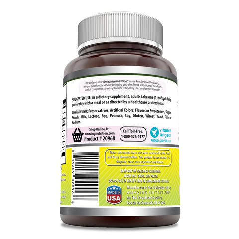 Image of Amazing Formulas Evening Primrose Oil | 1300 Mg | 120 Softgels