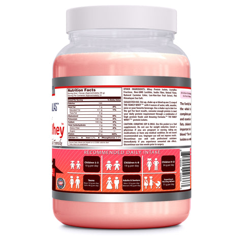 Image of Amazing Formulas The Family Whey | 20 Grams Protein | Vanilla Flavor | 31 Servings