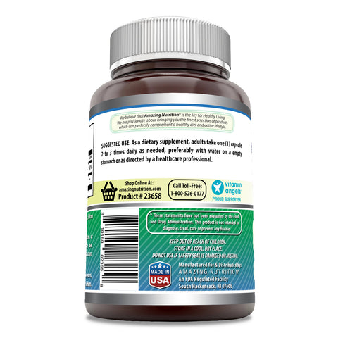 Image of Amazing Formulas GABA with Vitamin B6 | 500 mg | 200 Capsules