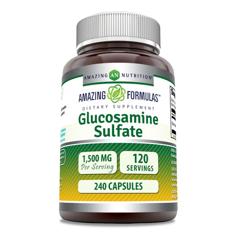 Image of Amazing Formulas Glucosamine Sulfate | 500 Mg | 240 Capsule