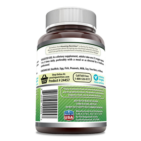 Image of Amazing Formulas Holy Basil | 500 Mg | 120 Veggie Capsules