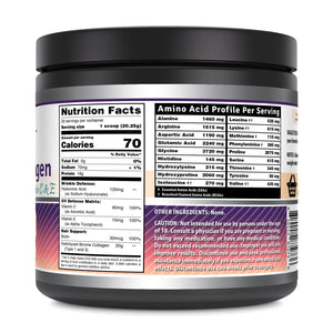 Amazing Formulas Hydrolyzed Collagen + Hyaluronic Acid, Biotin, Vitamin C & E | 30 Servings Powder
