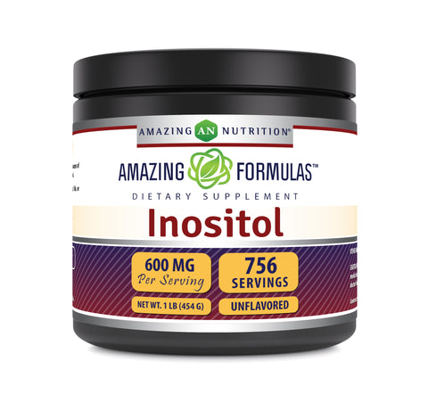 Image of Amazing Formulas Inositol Powder | 756 Servings | 600 Mg Per Serving