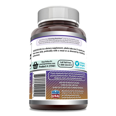 Image of Amazing Formulas L-Arginine | 500 Mg | 500 Capsules
