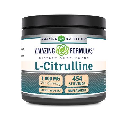 Image of Amazing Formulas L-Citrulline | 1 LB Powder | 454 Servings | 1,000 Mg Per Serving