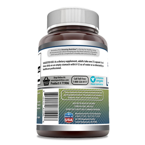 Image of Amazing Formulas L-Glutamine | 800 Mg | 180 Capsules