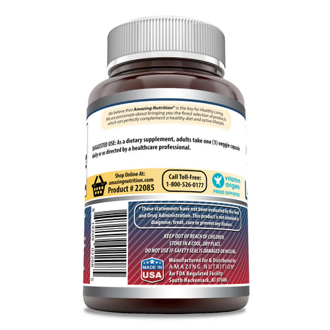 Image of Amazing Formulas L-Glutathione | 500 Mg | 120 Veggie Capsules