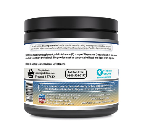 Image of Amazing Formulas Magnesium Citrate | 240 Mg Per Serving | 605 Servings Powder