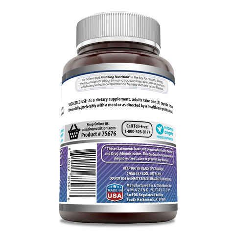 Image of Amazing Formulas Magnesium Glycinate | 120 Mg | 120 Veggie Capsules