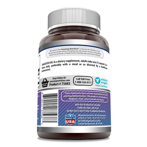 Image of Amazing Formulas Magnesium Glycinate | 120 Mg | 240 Veggie Capsules