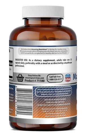 Image of Amazing Formulas Magnesium Oxide 500 Mg | 360 Capsules