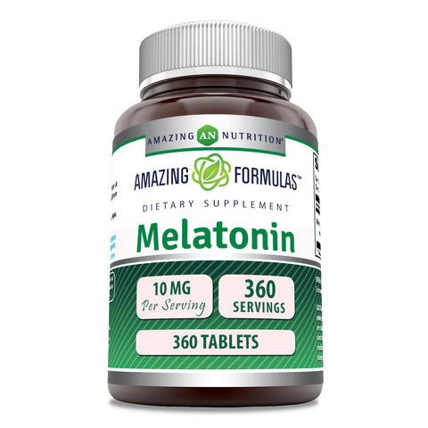 Image of Amazing Formulas Melatonin | 10 Mg | 360 Tablets