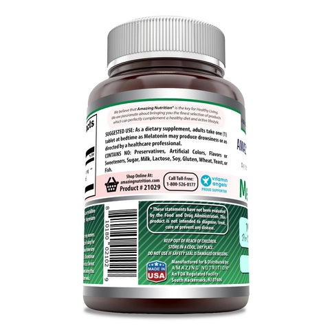 Image of Amazing Formulas Melatonin | 1 Mg | 240 Tablets