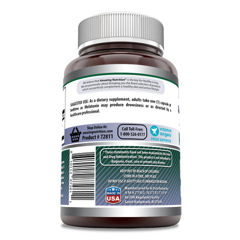 Image of Amazing Formulas Melatonin | 5 Mg | 240 Capsules