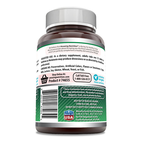 Image of Amazing Formulas Melatonin | 5 Mg | 365 Tablets