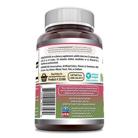 Image of Amazing Formulas Nopal Cactus | 1300 Mg Per Serving | 180 Capsules