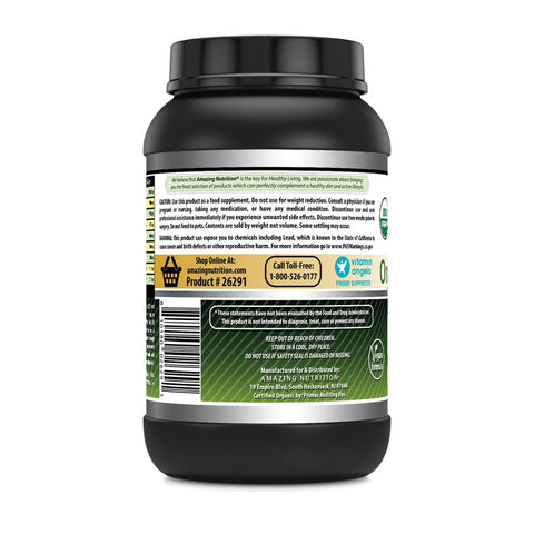 Image of Amazing Formulas Organic Pea Protein | 17 Grams Protein | 2 Lb | Unflavored