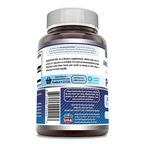 Image of Amazing Formulas Phenibut | 250 Mg | 90 Capsules