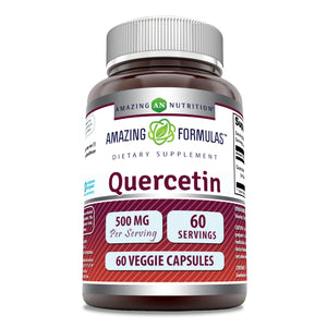 Amazing Formulas Quercetin | 500 Mg | 60 Vegetarian Capsules